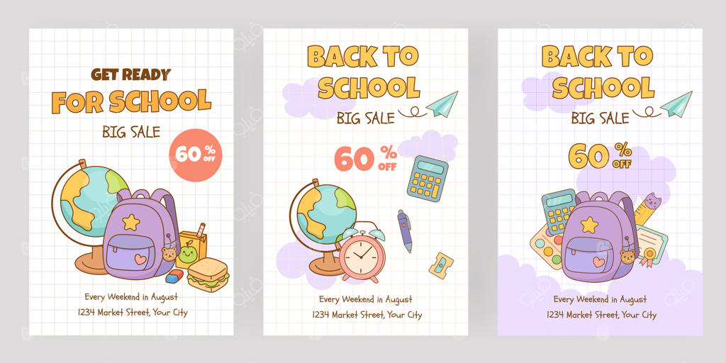 حراج بزرگ بازگشت به مدرسه - تخفیف ۶۰ درصدی