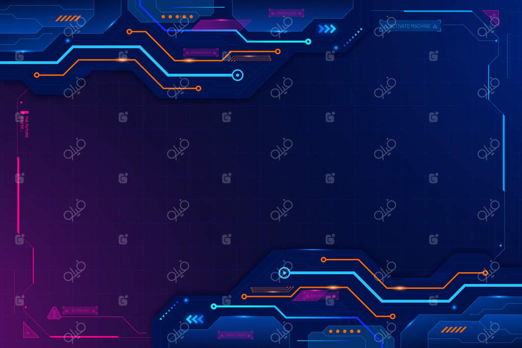 والپیپر تکنولوژیک آینده‌ نگرانه