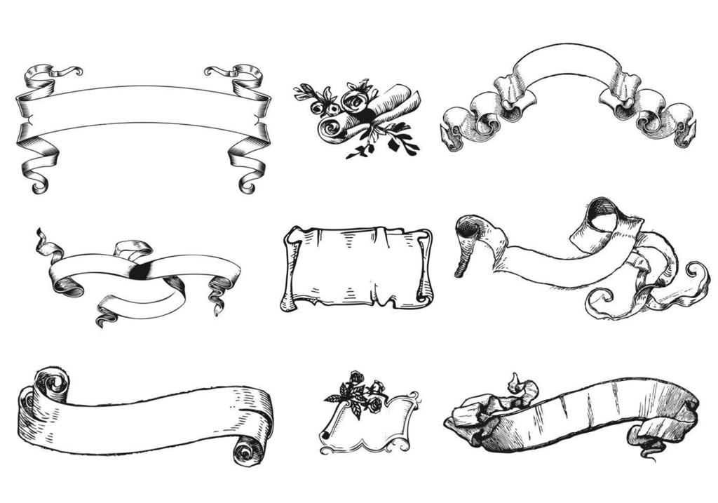 وکتورهای بنر گل‌دار