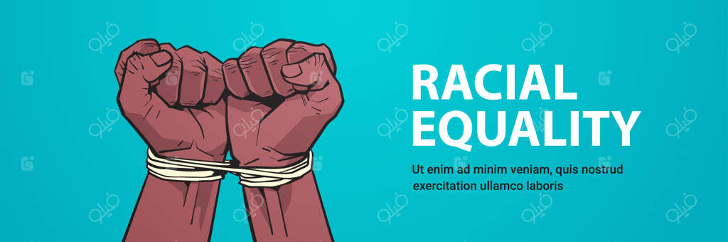 مشت‌های بسته و سیاه آفریقایی-آمریکایی: توقف نژادپرستی، برابری نژادی، اهمیت جان سیاه‌پوستان