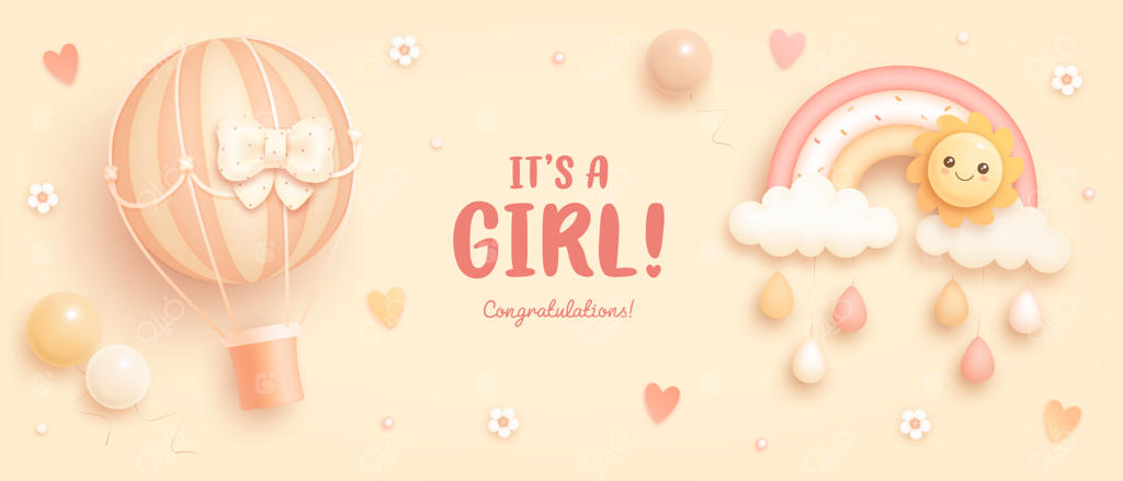 الگوی جشن سیسمونی برای دختر بچه