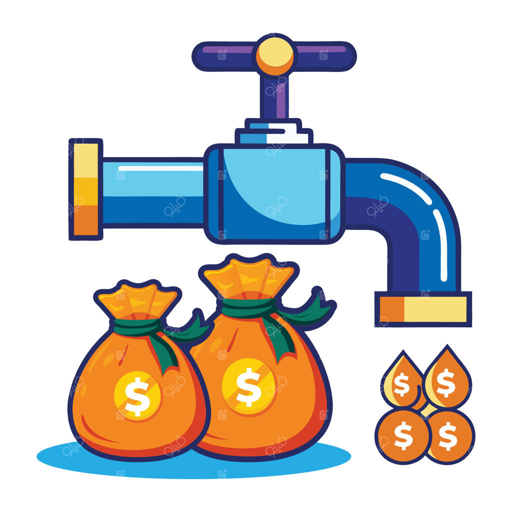 چکه کردن دلار از شیر آب