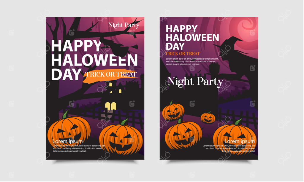 بنر هالووین