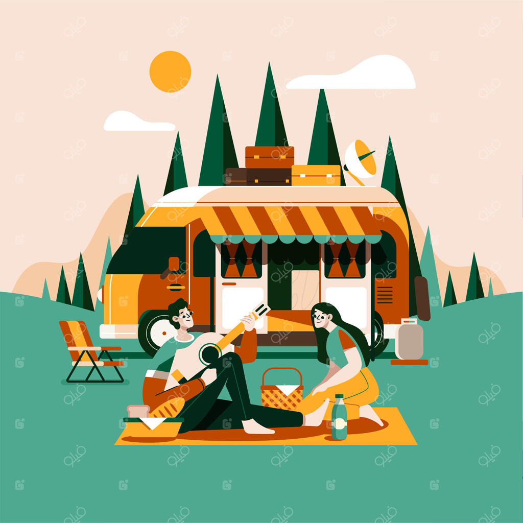 کمپینگ با کاروان