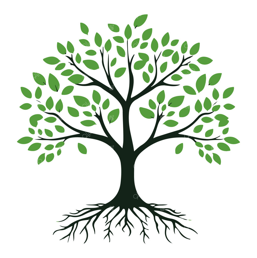 درخت با برگ‌های سبز ساخته‌شده توسط شرکت