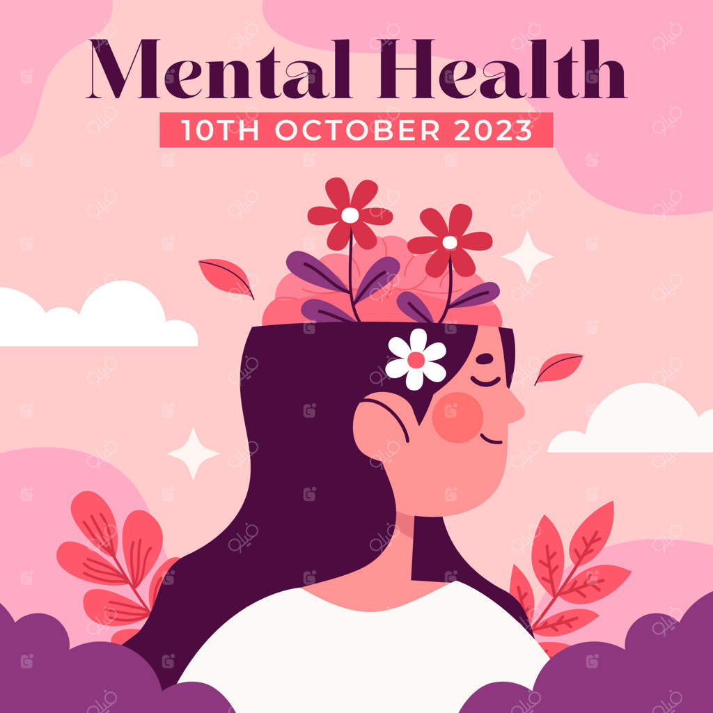 تصویرسازی تخت برای جشن روز جهانی بهداشت