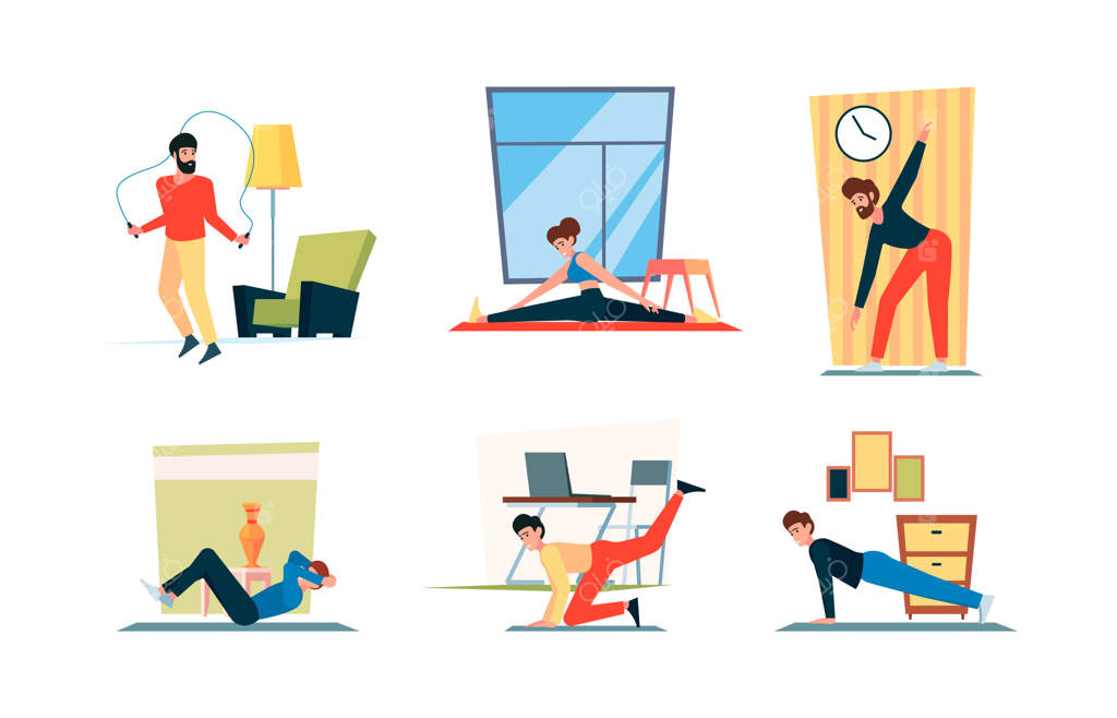 ورزش در خانه: سبک زندگی سالم و تمرینات ورزشی در فضای داخلی خانه