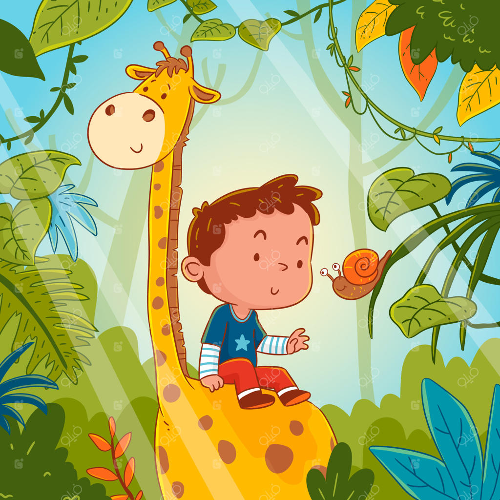 تصویرسازی کتاب کودک با طرح دستی