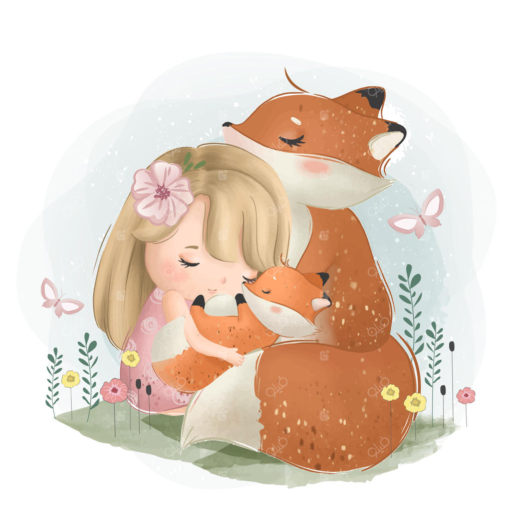 دختربچه‌ی نازی با روباه‌ها