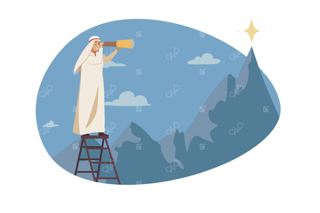 تصویرسازی دستیابی به هدف