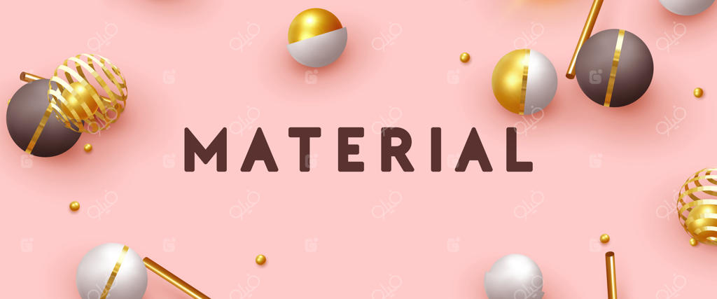 پس‌زمینه با کره‌های سه‌بعدی واقع‌گرایانه. توپ‌های طلایی، سیاه و سفید. طراحی مینیمال مد روز. پوسترهای افقی، کارت‌ها، سربرگ‌ها، وب‌سایت. بنر وب برداری.