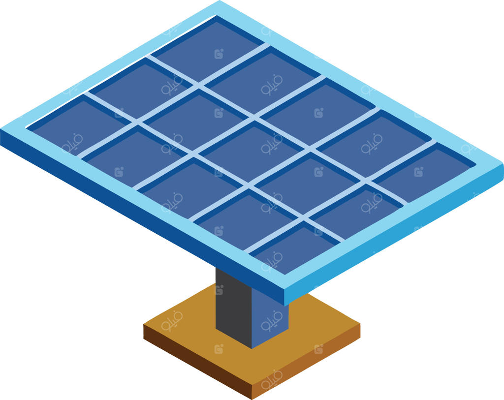 پنل خورشیدی نماد انرژی تجدیدپذیر و تلاش‌های پایداری