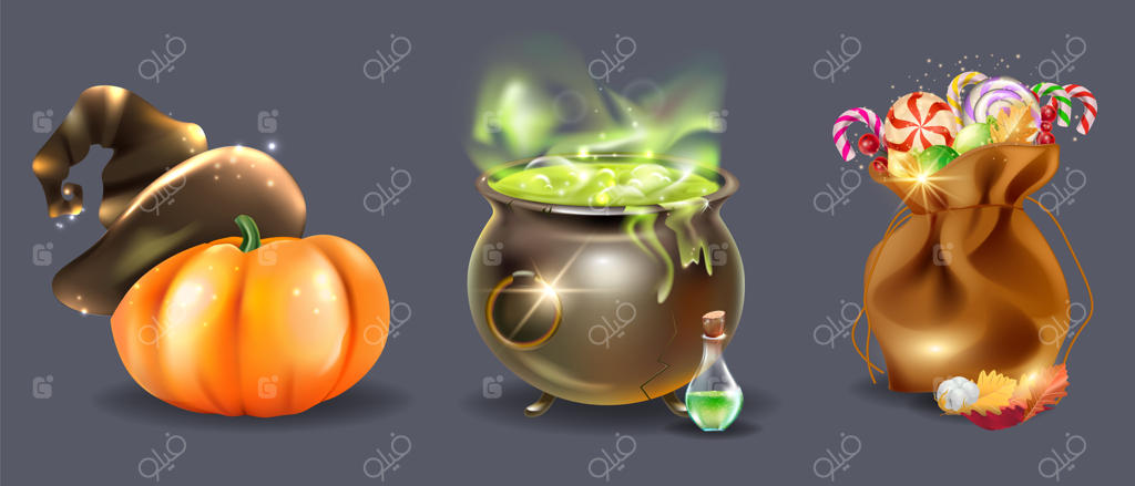 مجموعه‌ای از عناصر واقع‌گرایانه هالووین