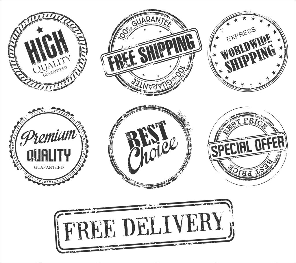 مجموعه‌ای از طراحی مهرهای قدیمی و وینتیج