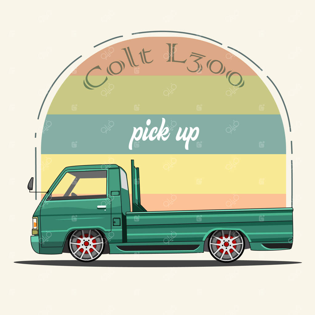 تصویری از خودروی وانت ال۳۰۰