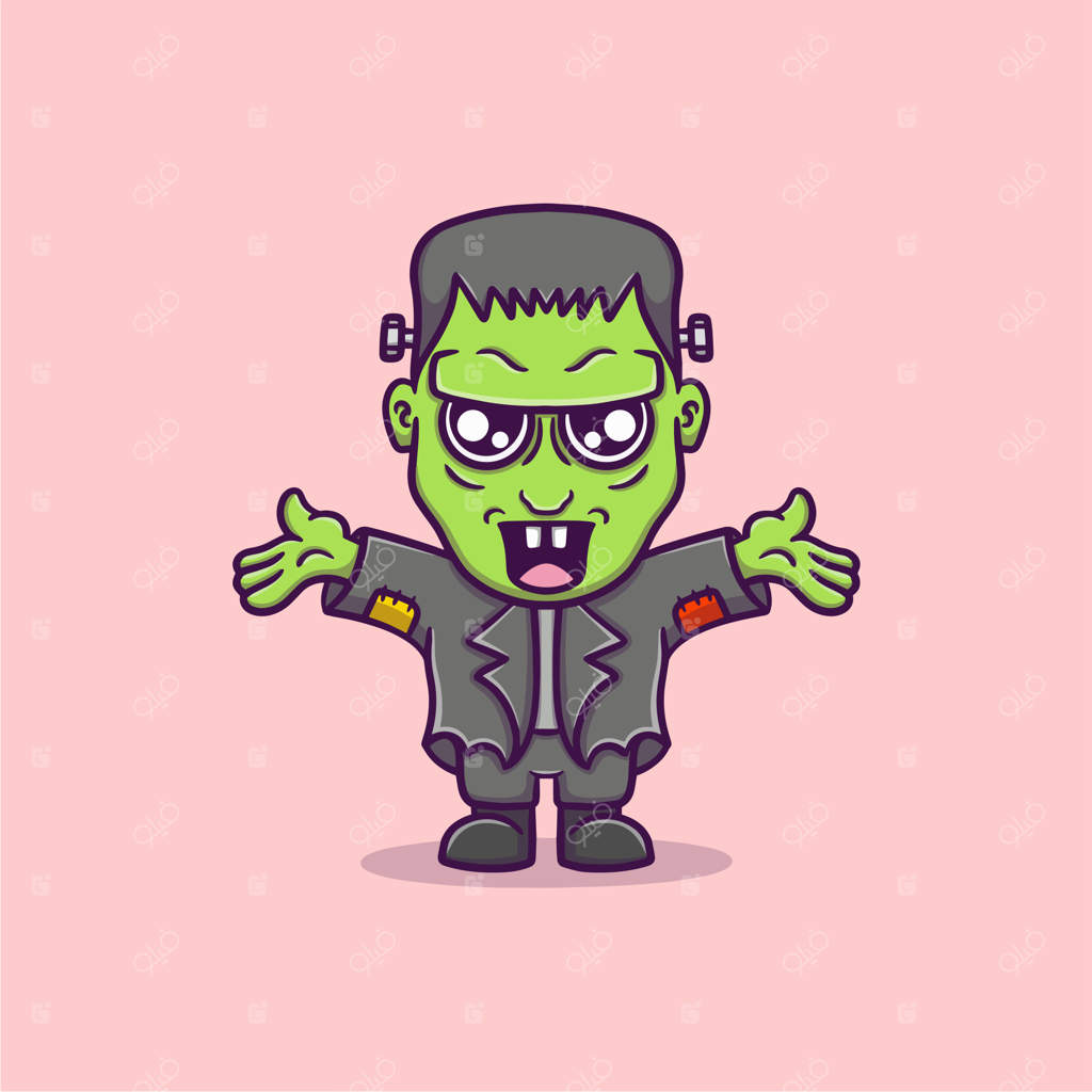 تصویر آیکون وکتور یونیکورن بامزه