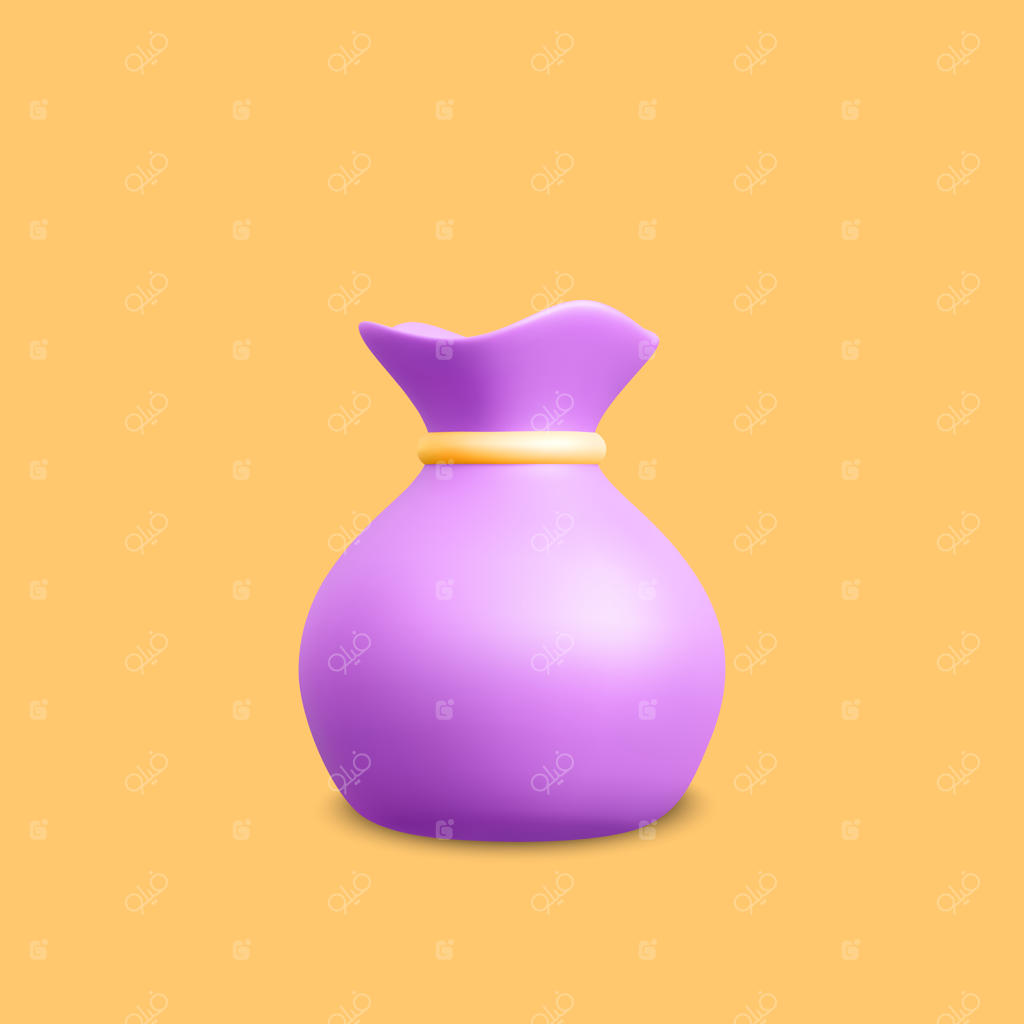 کیف پول به سبک سه‌بعدی واقع‌گرایانه: تصویرسازی وکتور تجارت و مالی