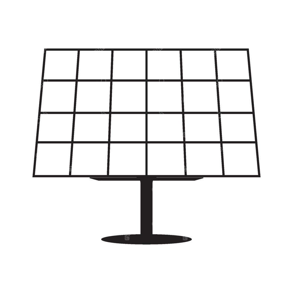 آیکون پنل‌های خورشیدی