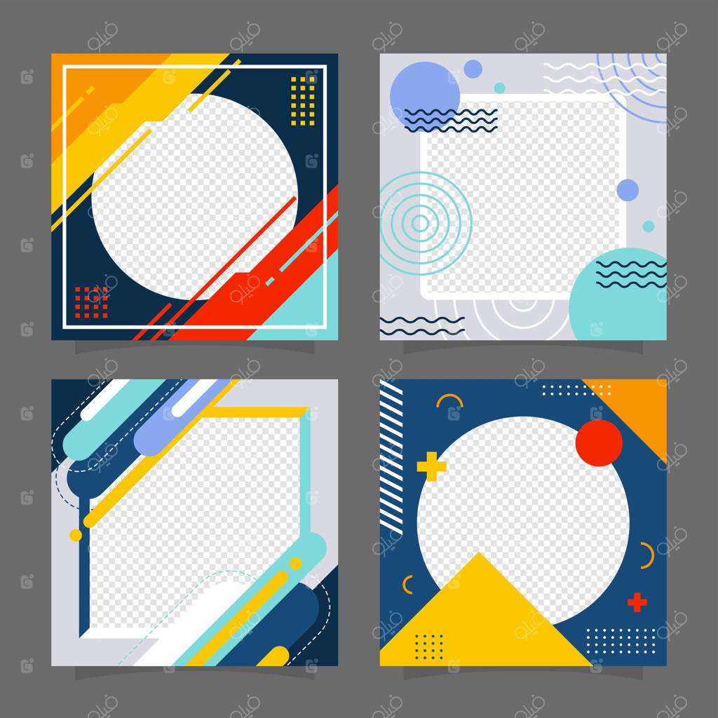 قالب قاب هندسی توییبن