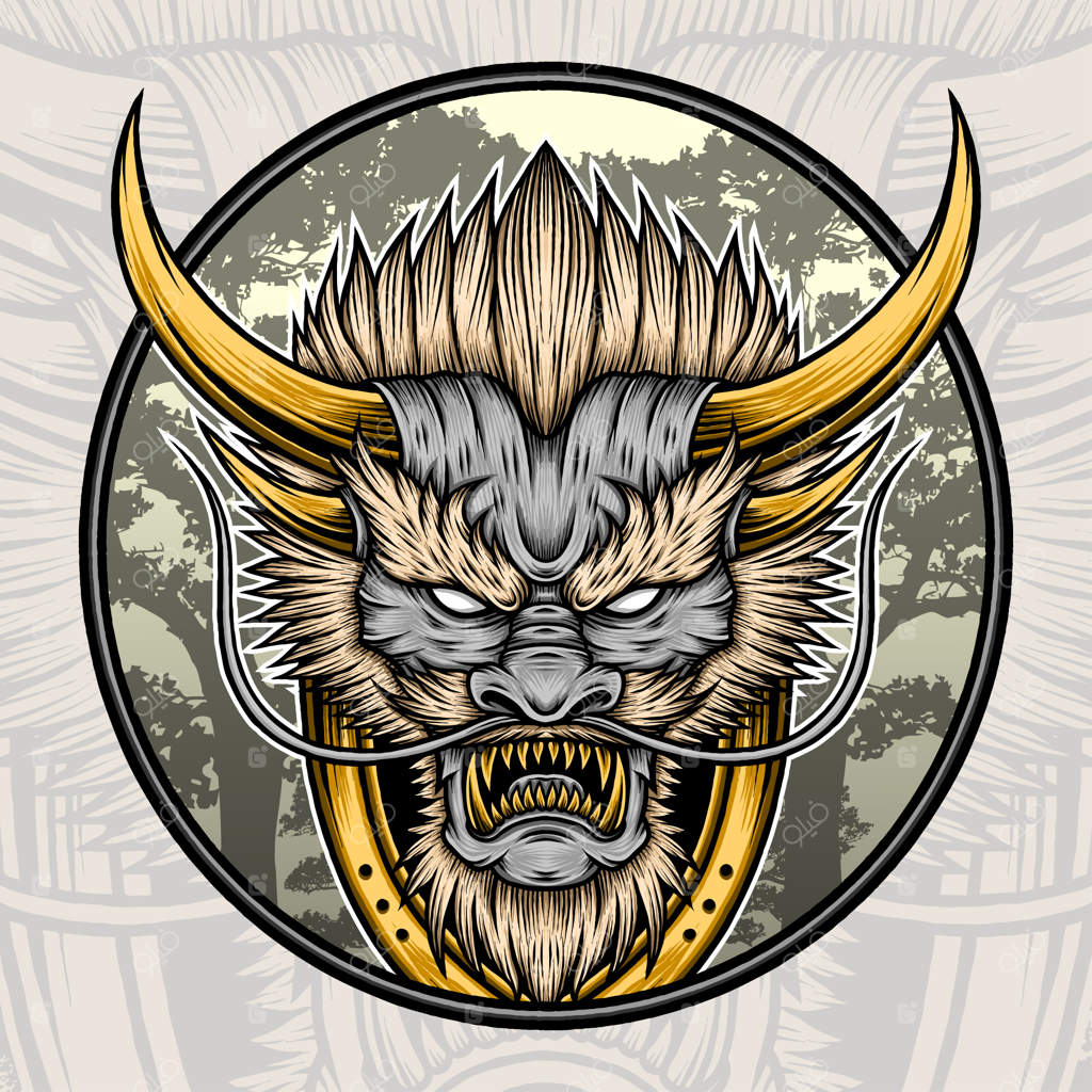 تصویر سر اژدهای پادشاه