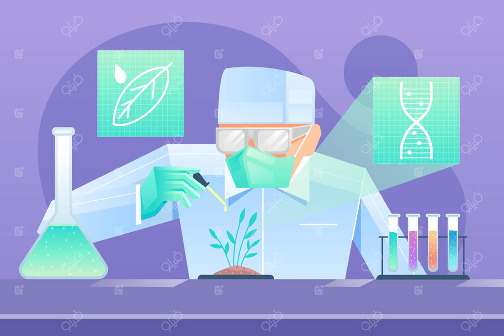 مفهوم زیست‌فناوری تدریجی، به تصویر کشیده شده است