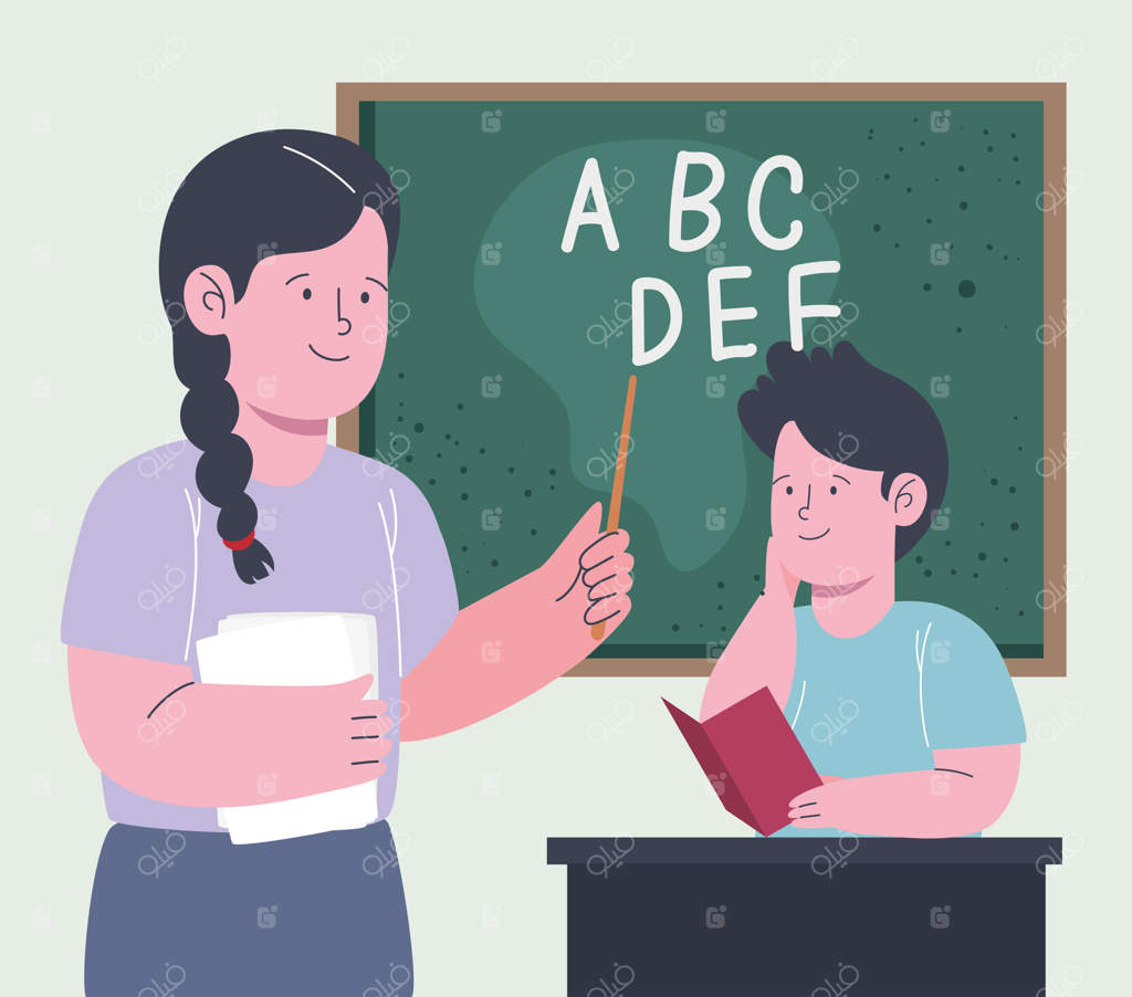 معلم و دانش‌آموزان بازیگوش