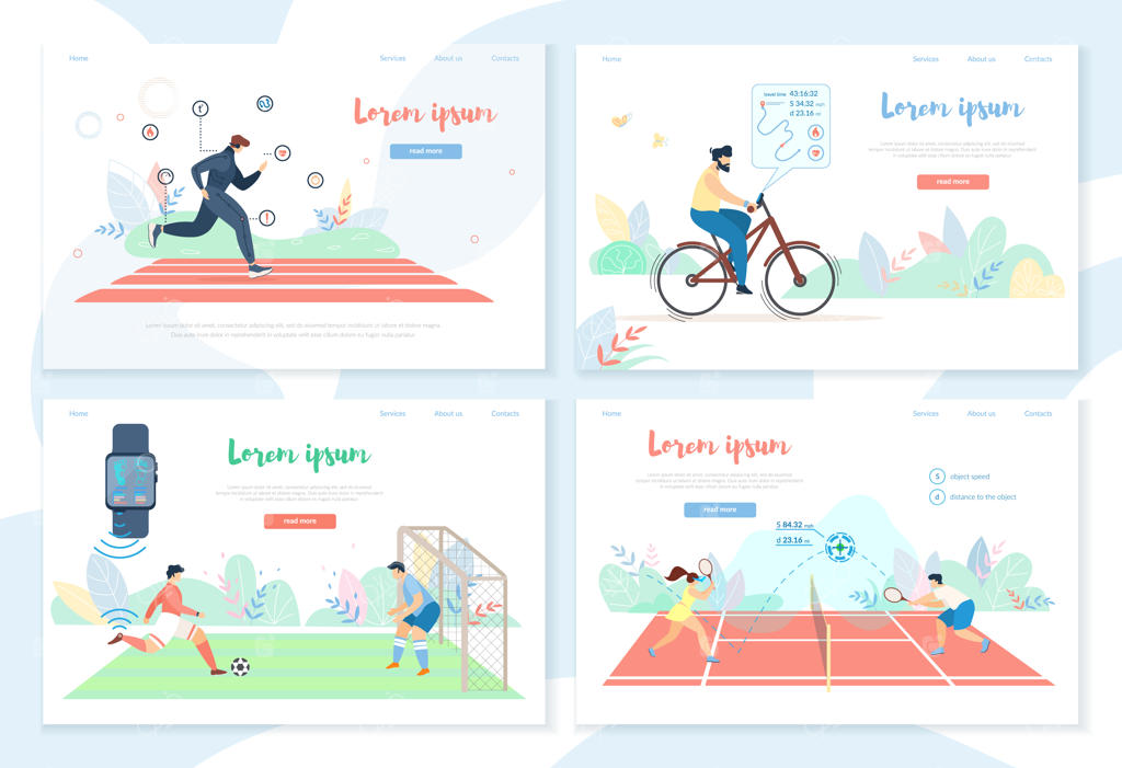 فعالیت‌های ورزشی با استفاده از گجت‌های هوشمند