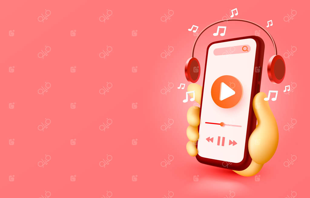 پخش ویدیو: فناوری صفحه نمایش موبایل وکتور گوشی هوشمند