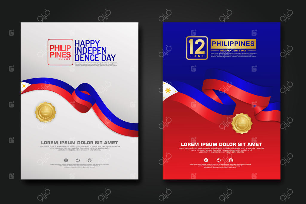 طرح پوستر روز استقلال فیلیپین: پس‌زمینه‌ای برای تبریک