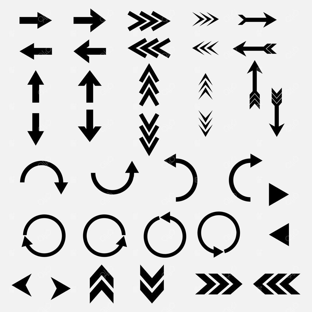 مجموعه فلش‌های طراحی تخت