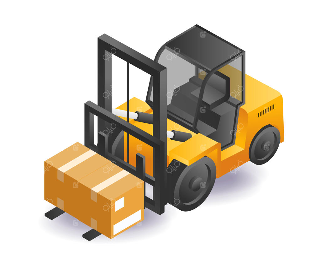 بلند کردن کالا با لیفتراک