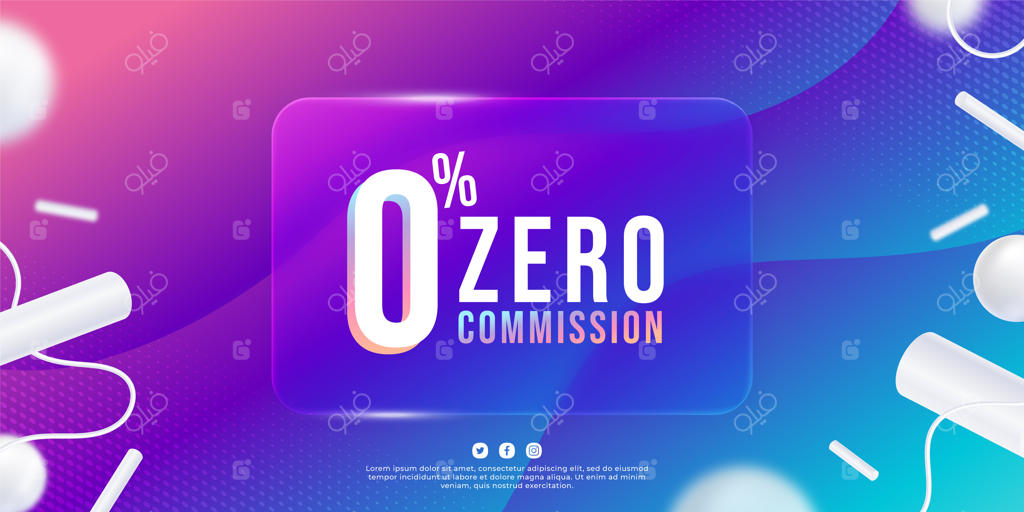 طراحی قالب بنر حراج با کمیسیون صفر