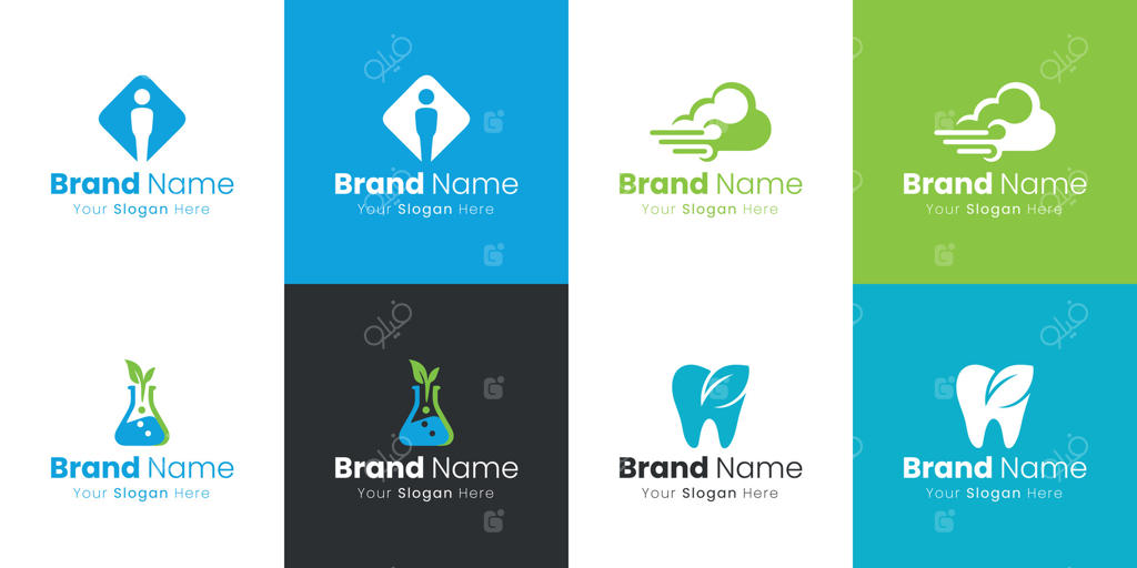 مفاهیم خلاقانه طراحی لوگوی هویت برند برای صنایع مختلف