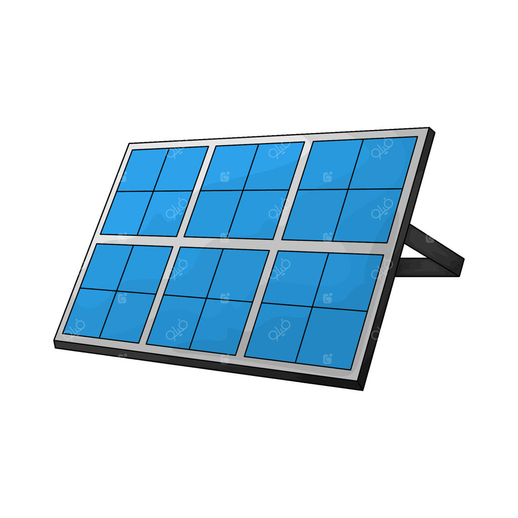 پنل خورشیدی طبیعت