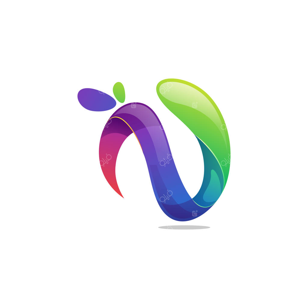 وکتور لوگوی حرف N