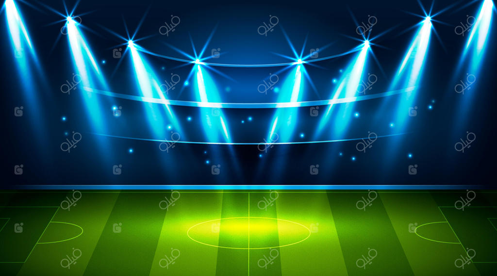 پس‌زمینه واقع‌گرایانه زمین فوتبال