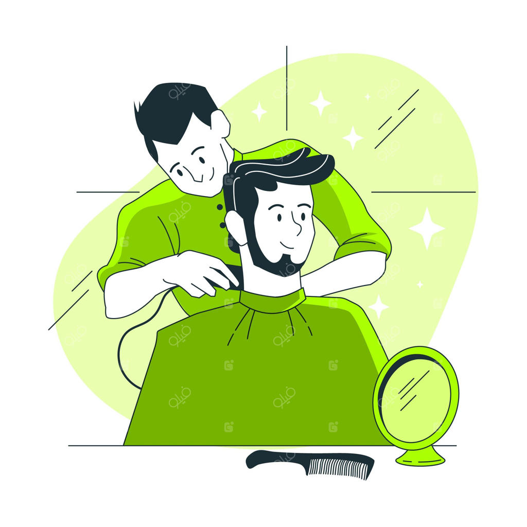 تصویرسازی مفهومی آرایشگری