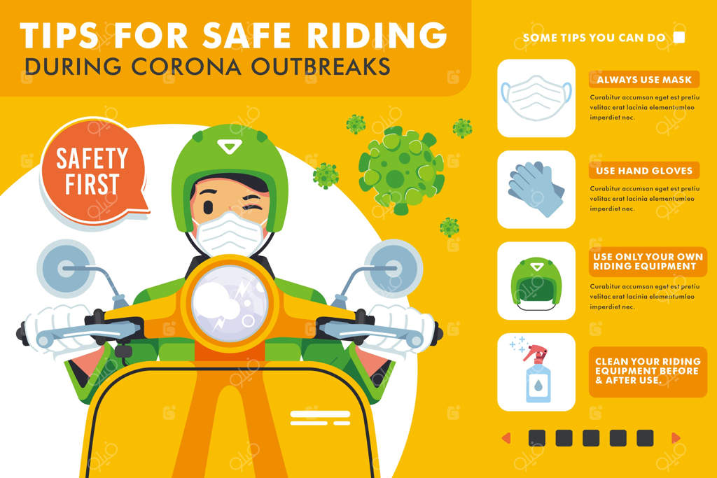 نکات ایمنی برای دوچرخه‌سواری در دوران کرونا با تصاویر