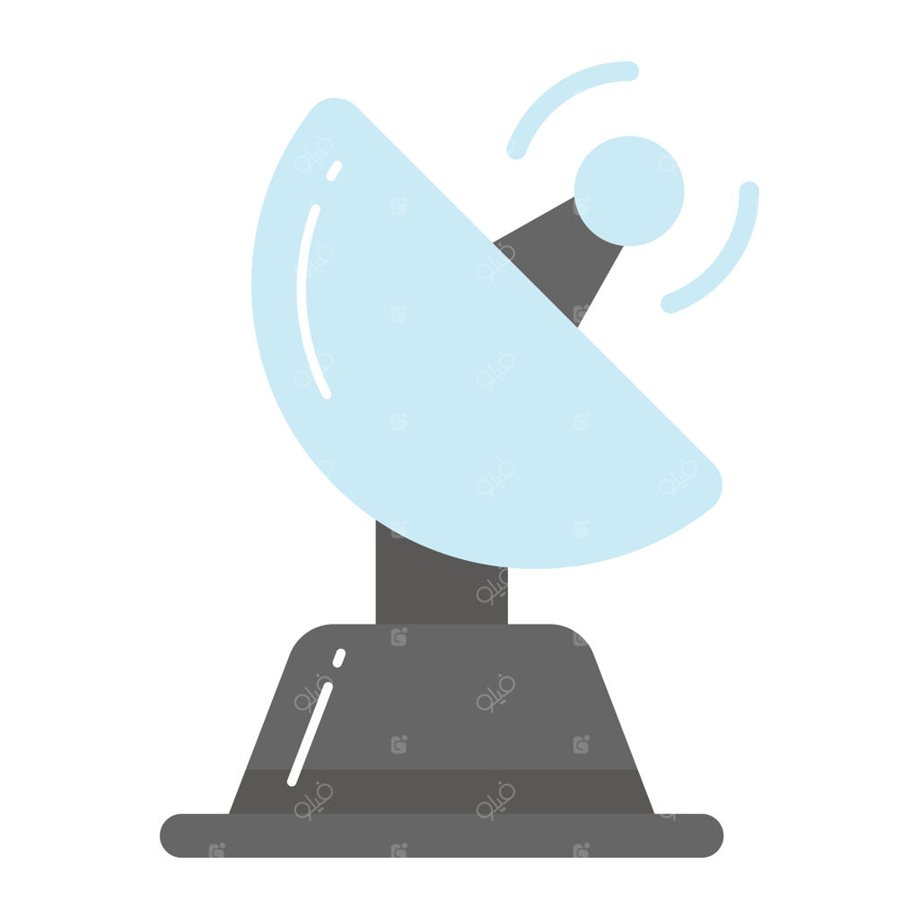 وکتور ماهواره مخابراتی و دستگاه ارتباط فضایی