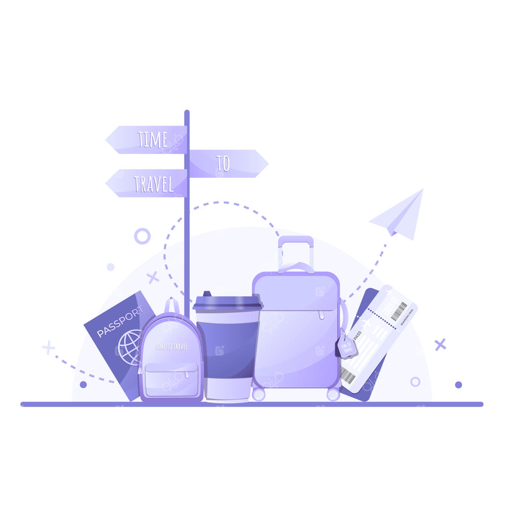 مفهوم سفر، تعطیلات تابستانی و برنامه‌ریزی گردشگری