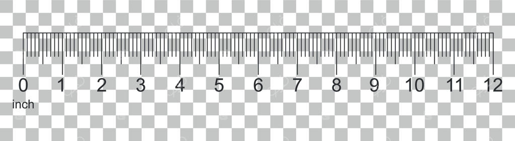 آیکون خط‌کش ۱۲ اینچی به سبک تخت. تصویرسازی وکتور ابزار اندازه‌گیری متر بر روی پس‌زمینه‌ای جدا. مفهوم تجاری خط‌کش.