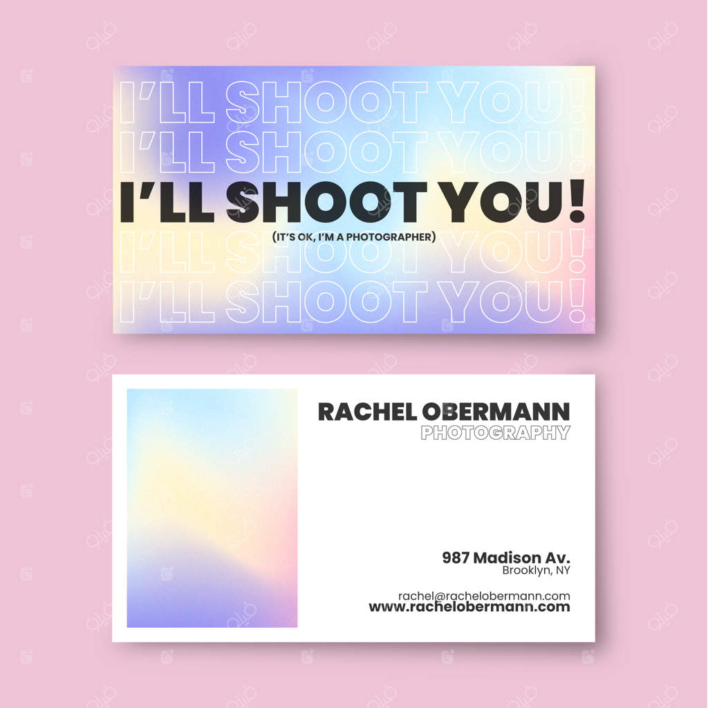 پترن کارت ویزیت مدرن با طراحی رنگی و منحصر به فرد