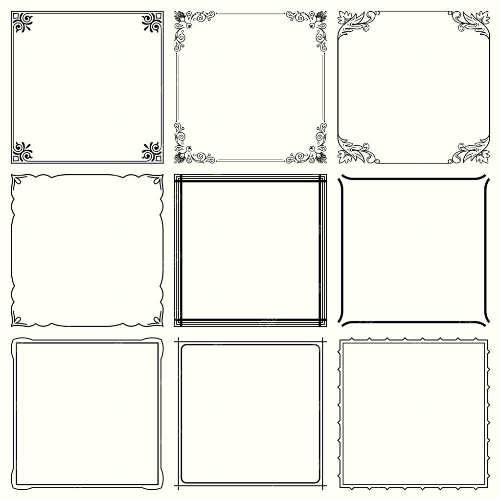 قاب‌های تزیینی (مجموعه ۵۶)