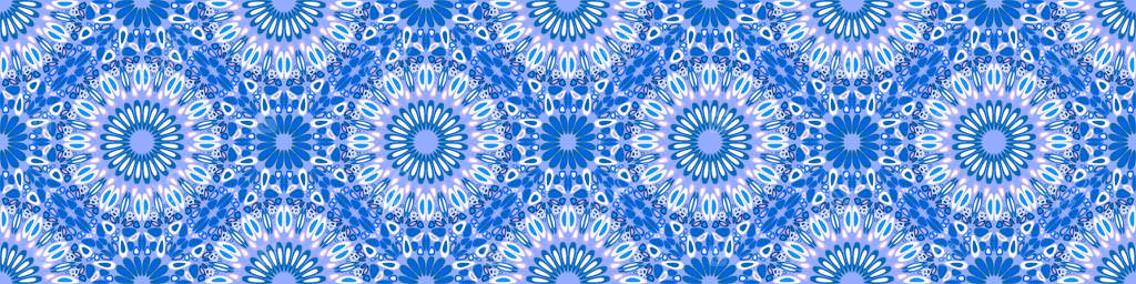 پس‌زمینه پترن تزئینی ماندالا با طرح هندسی بوهمیایی باغ