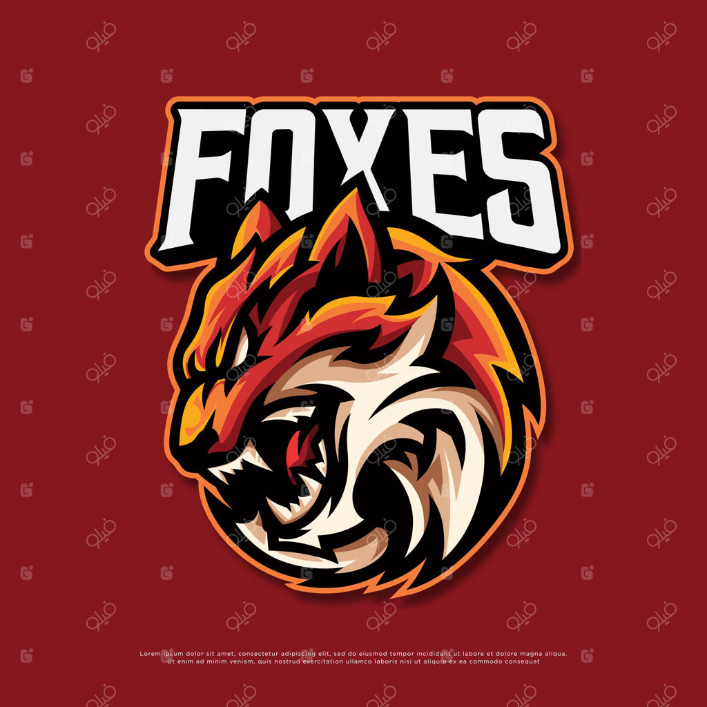 طراحی لوگوی مسکات روباه