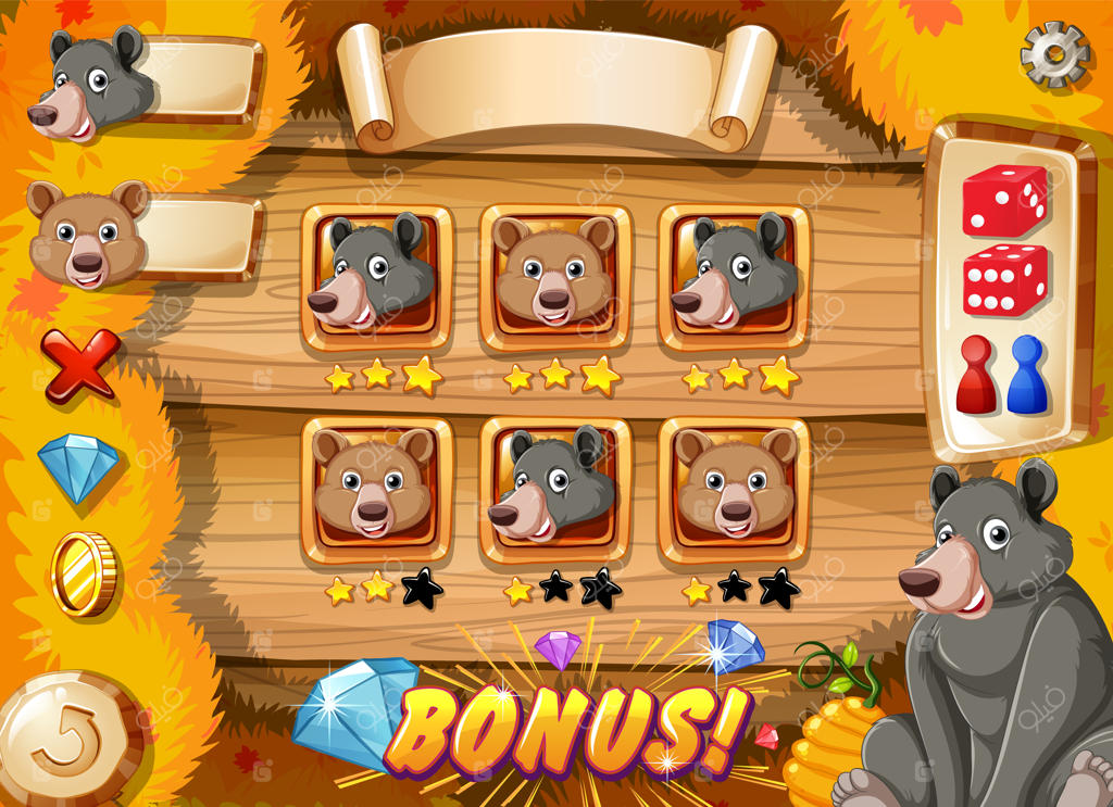 قالب بازی با پس‌زمینه حیوان