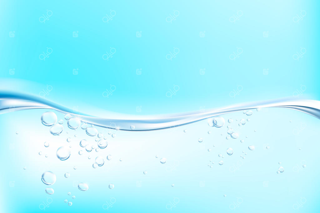 تصویرسازی بافت آب