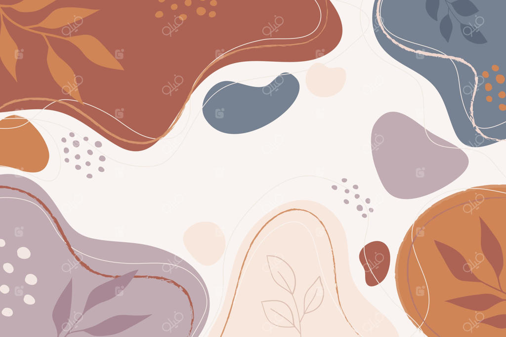 پس‌زمینه مینیمال طرح دستی