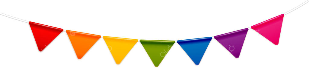 ریسه تزیینی رنگارنگ برای