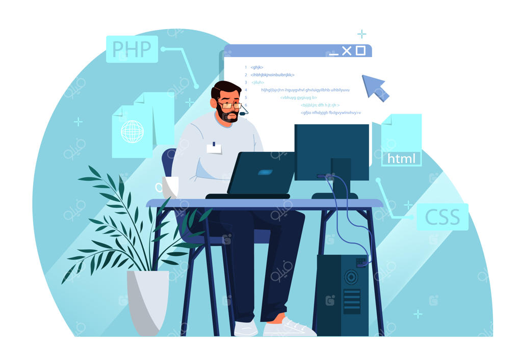 طراحی وب‌سایت: برنامه‌نویسی و کدنویسی صفحات وب